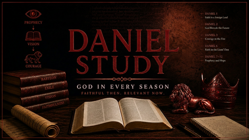 Session 1: Daniel in Babylon — Character Tested & Refined (Daniel 1-3)